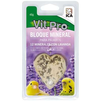 Bloque mineral con lavanda para p�jaros
