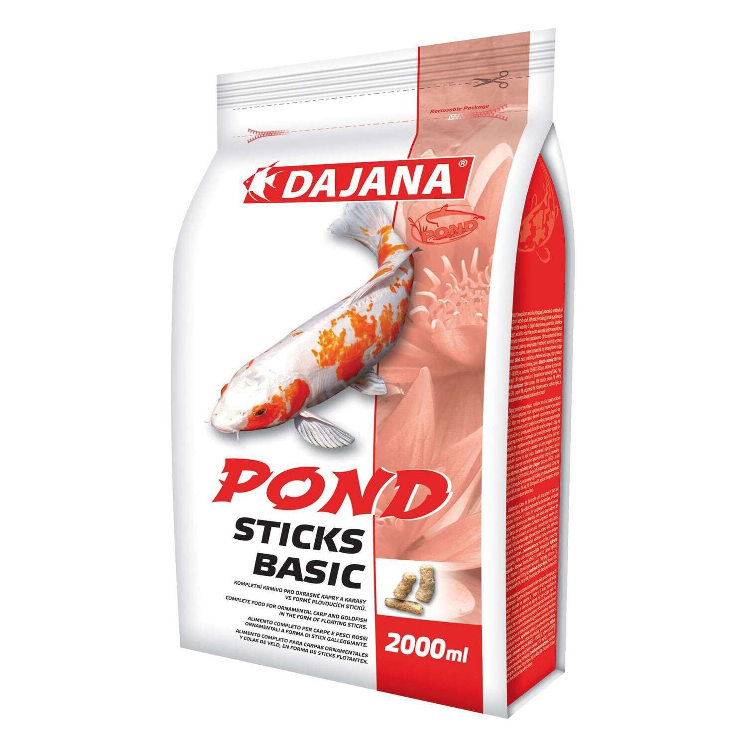 Alimentos para peces de Estanque y agua fr�a de DAJANA 2 l