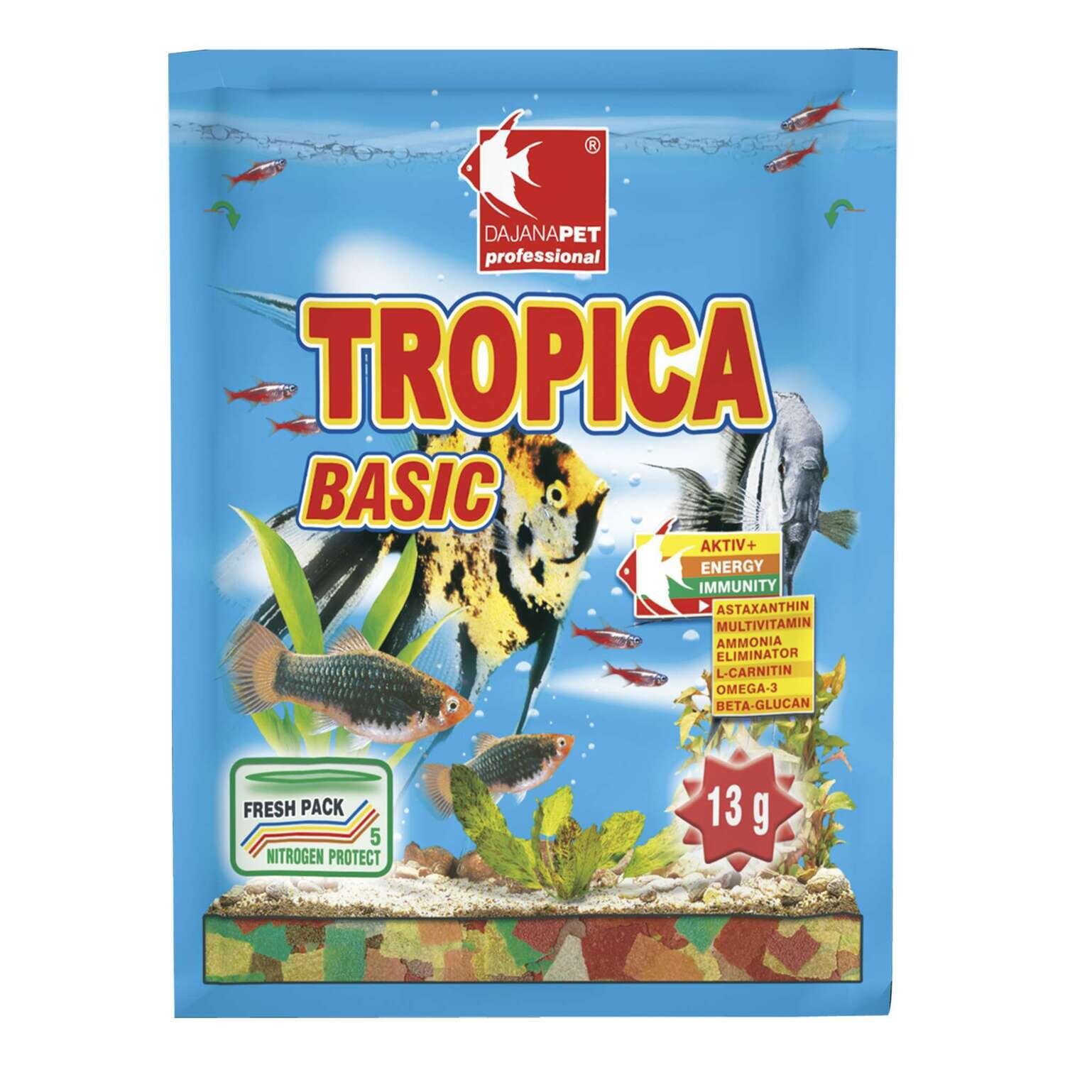 Alimento TROPICA BASIC (sobre) de DAJANA 13 g