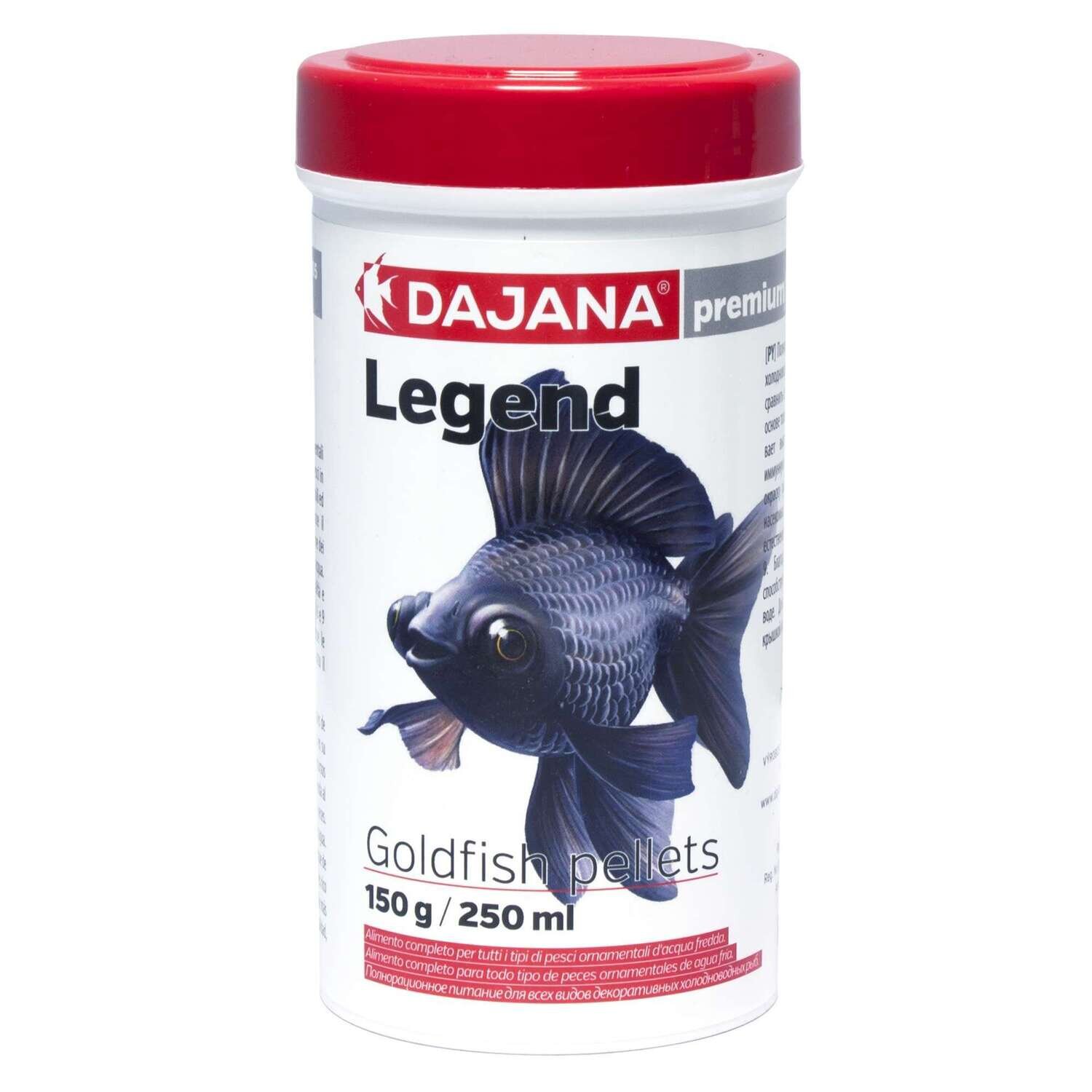 Pellets para Goldfish Legend de DAJANA 250 g