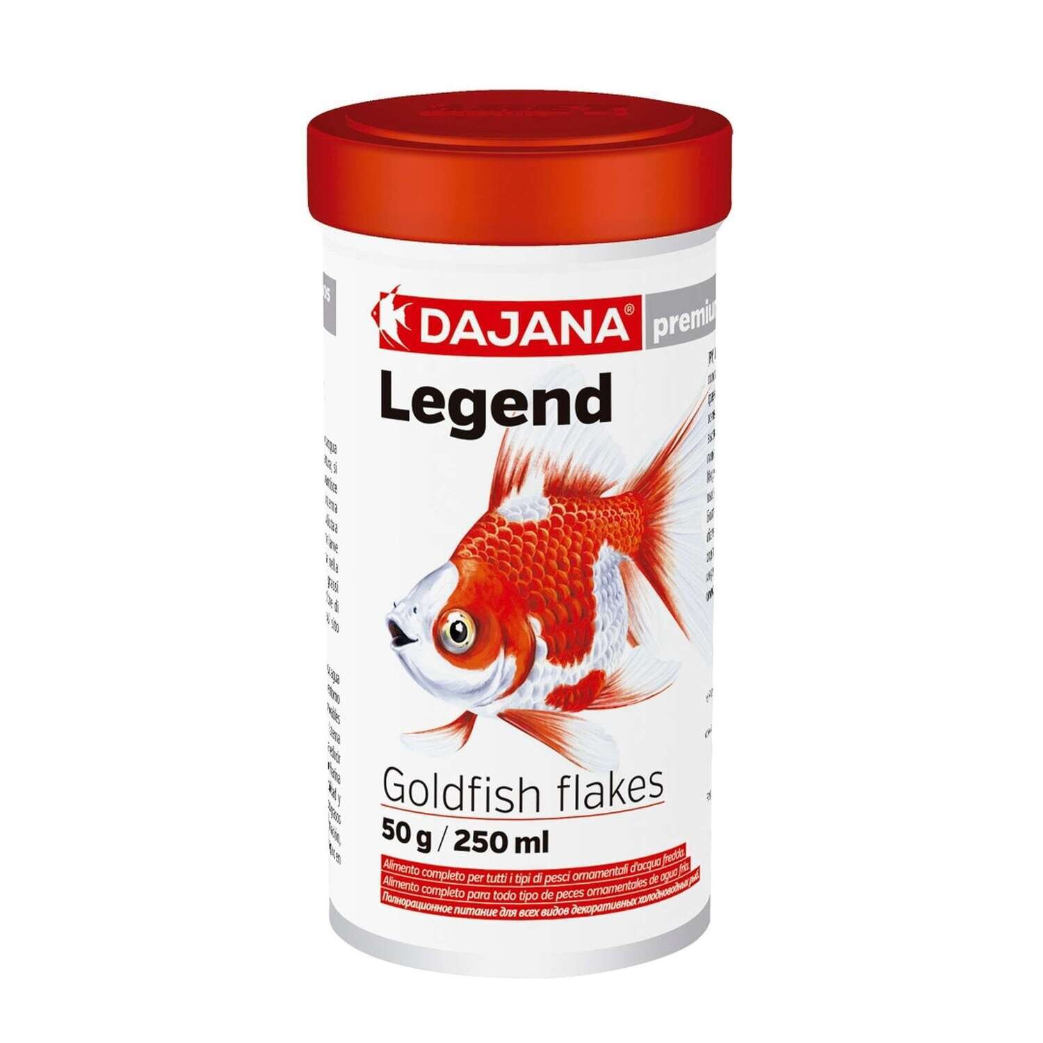 Escamas para Goldfish Legend de DAJANA 12 g