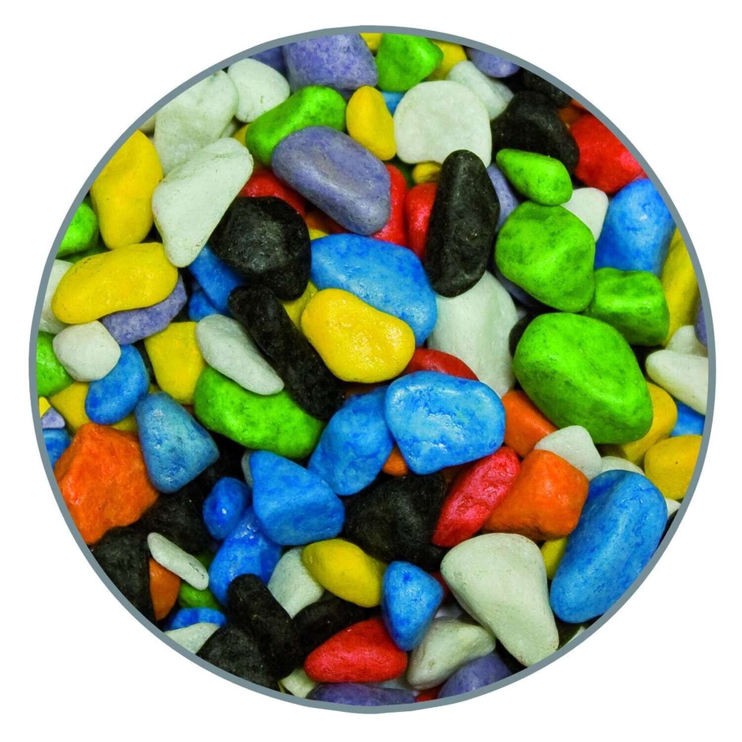 Grava de COLORES CL�SICAS 15 mm 1 kg