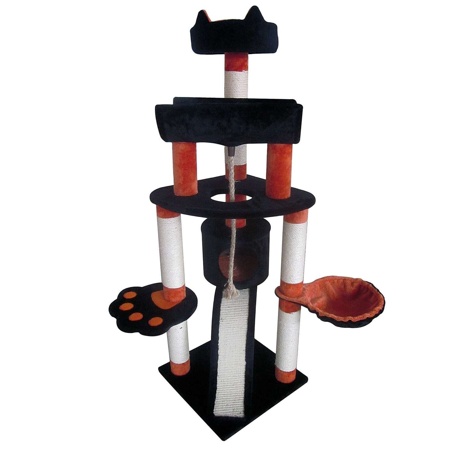 Rascador DIAVOLO grande completo 108x75x149 cm