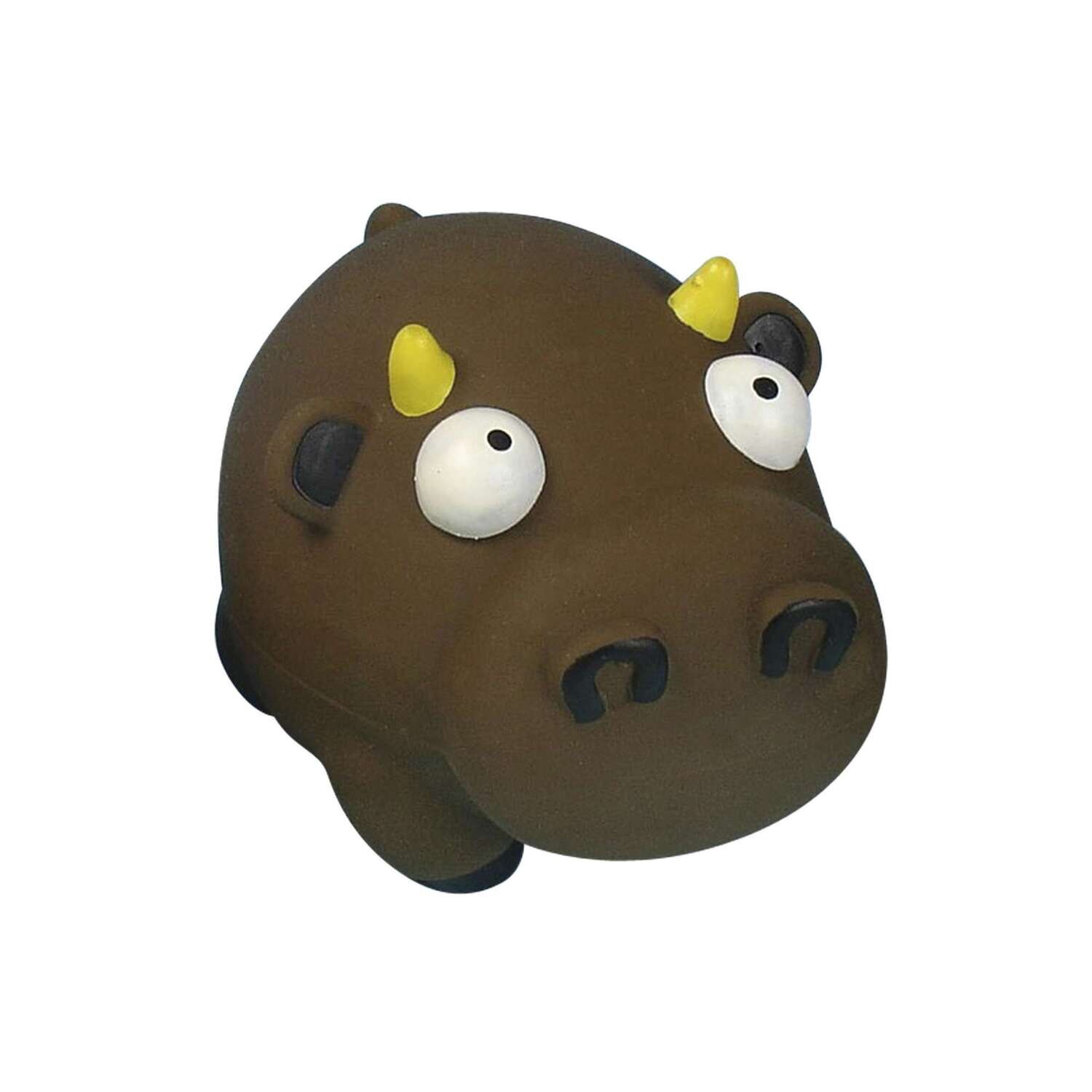 Juguete Vaca de l�tex con sonido para perros 11,5 cm