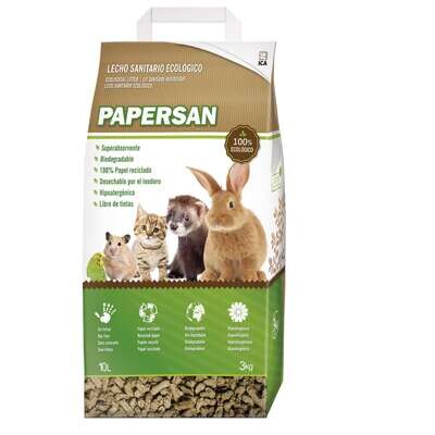 Papersan lecho sanitario ecol�gico.  10 l