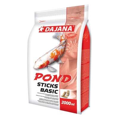 Alimentos para peces de Estanque y agua fr�a de DAJANA 2 l