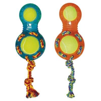 Juguete Tenis doble aro y doble bola 33 cm