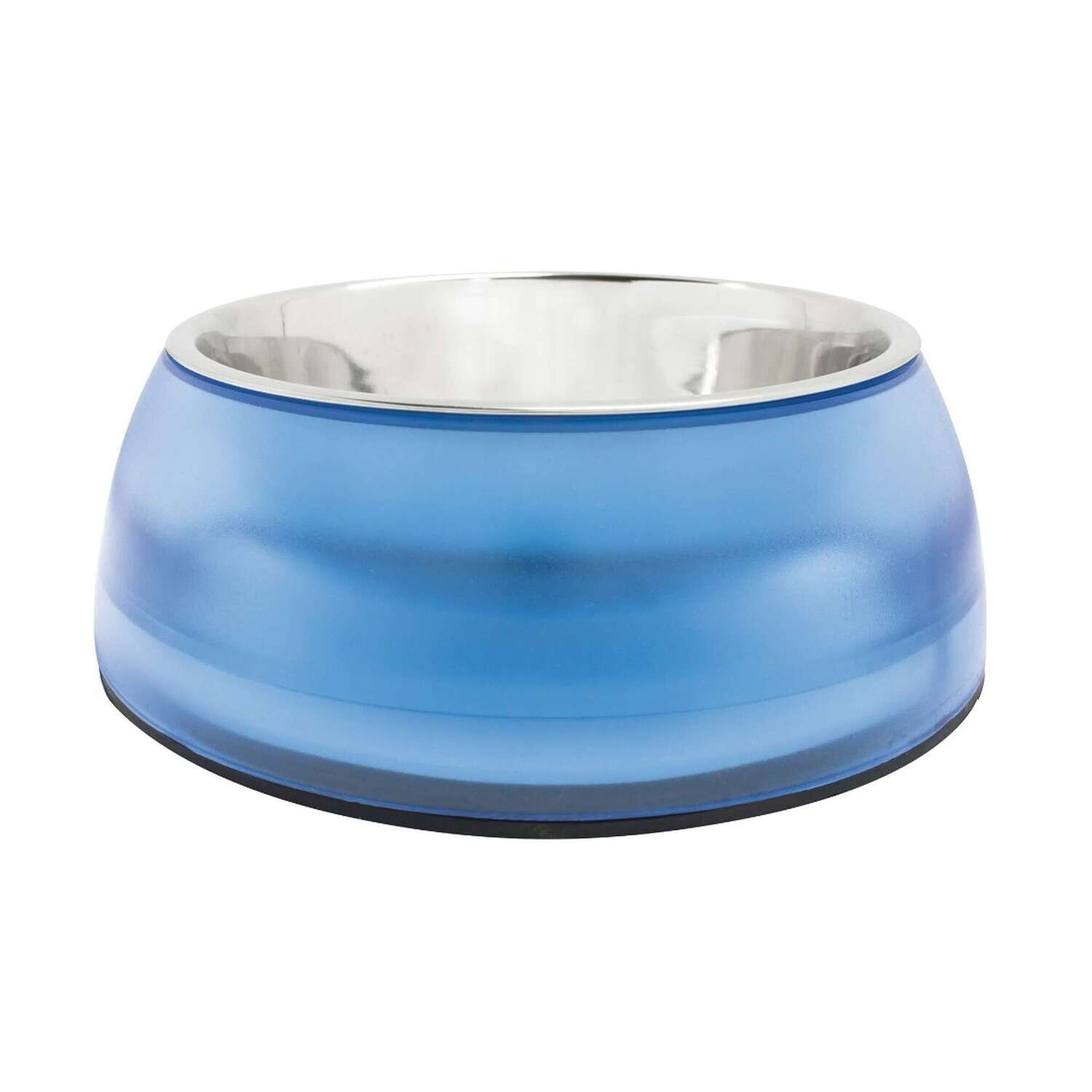 Comedero de acero inoxidable Azul Sky 11 cm