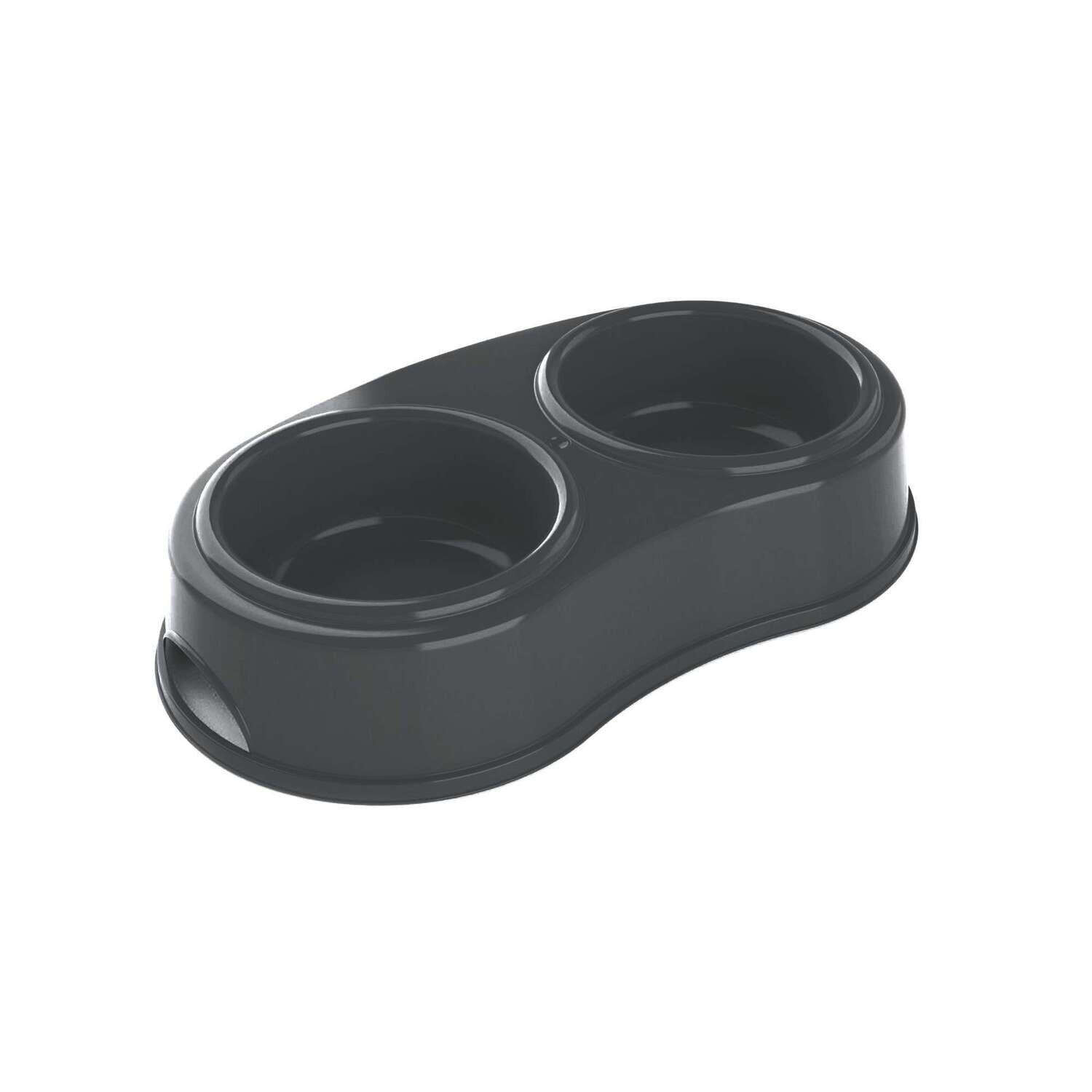 Comedero doble antideslizante GP 35x19x7 cm