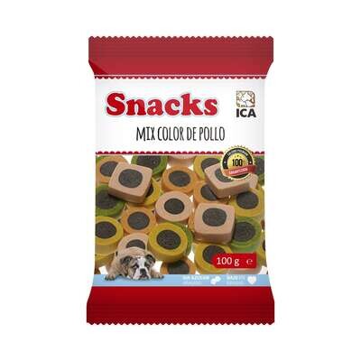 Snacks Mix color de pollo  100 g
