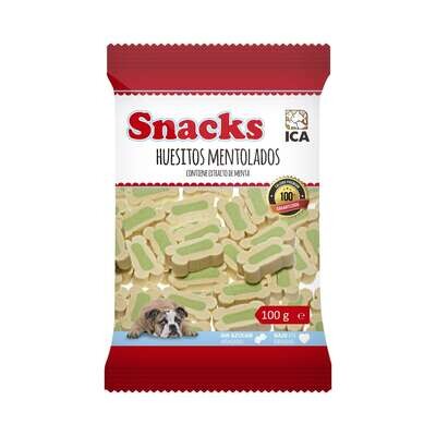 Snack Huesitos mentolados  100 g