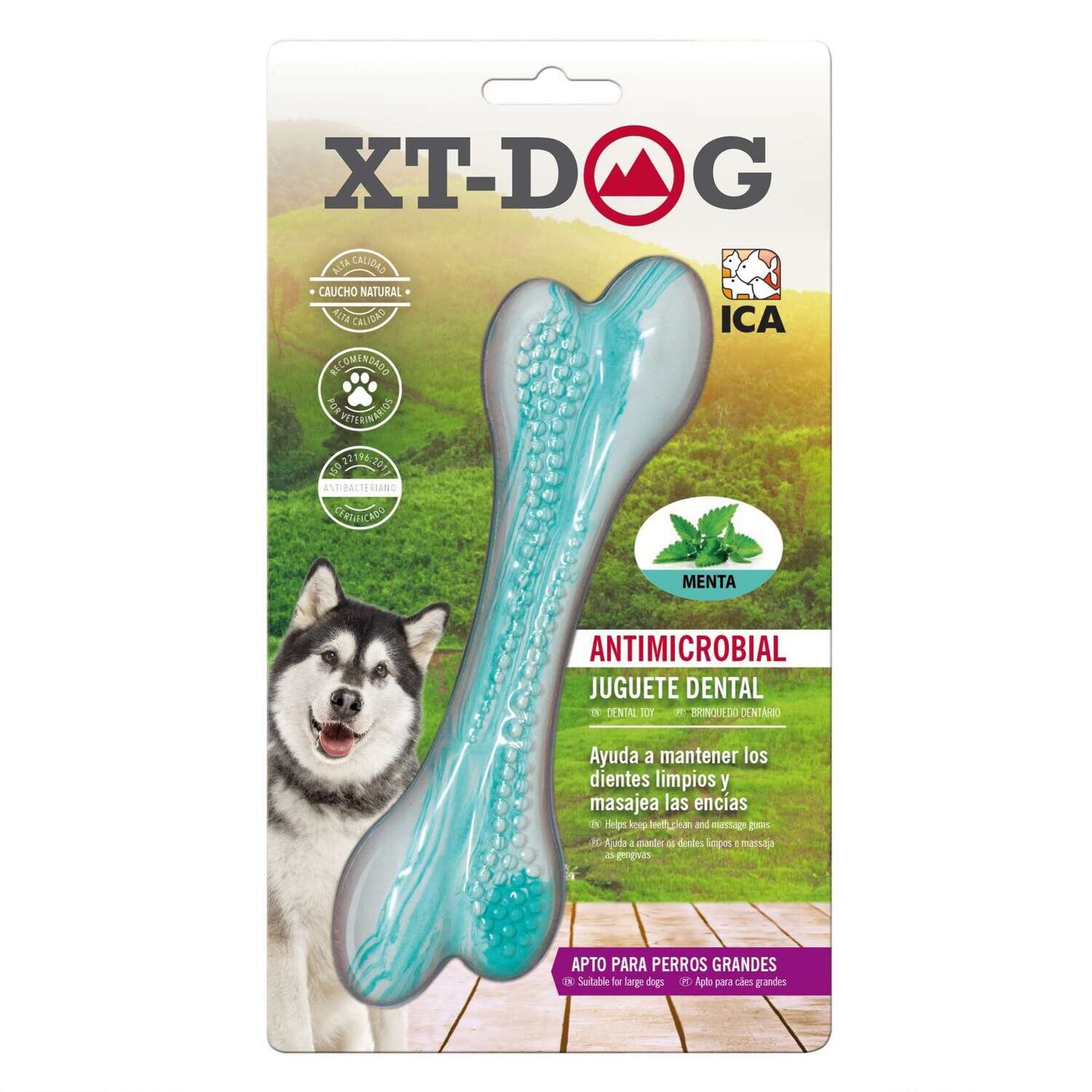 Huesito Dental Bone Menta de XT-DOG 18 cm