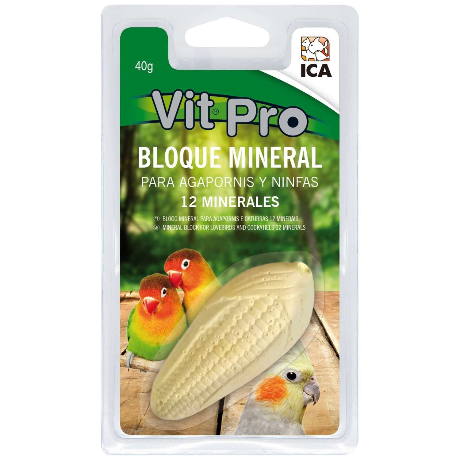 Bloque Mineral para agapornis y ninfas Vit Pro