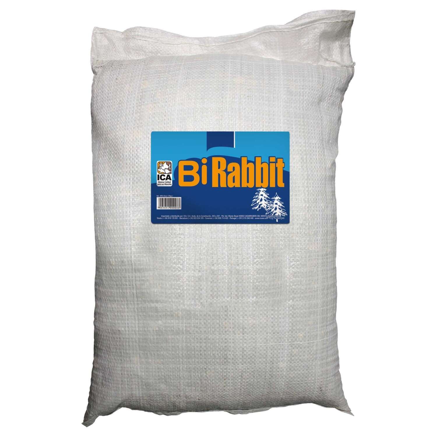 Lecho sanitario de pino Bi Rabbit   12 kg
