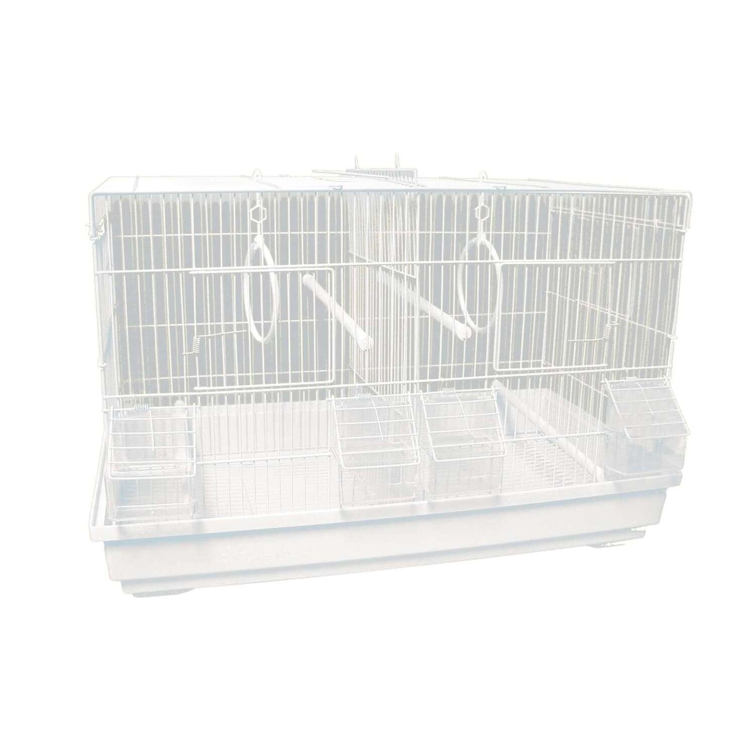 Jaulas de CR�A fondo blanco para p�jaros 58x32x37 cm
