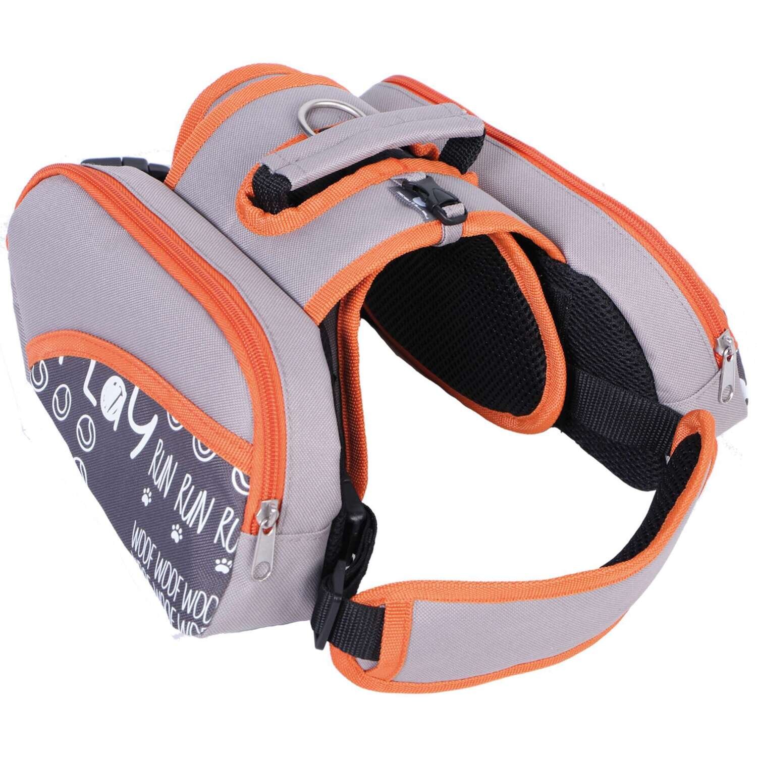 Arn�s con alforjas para perros grandes ZU&LU