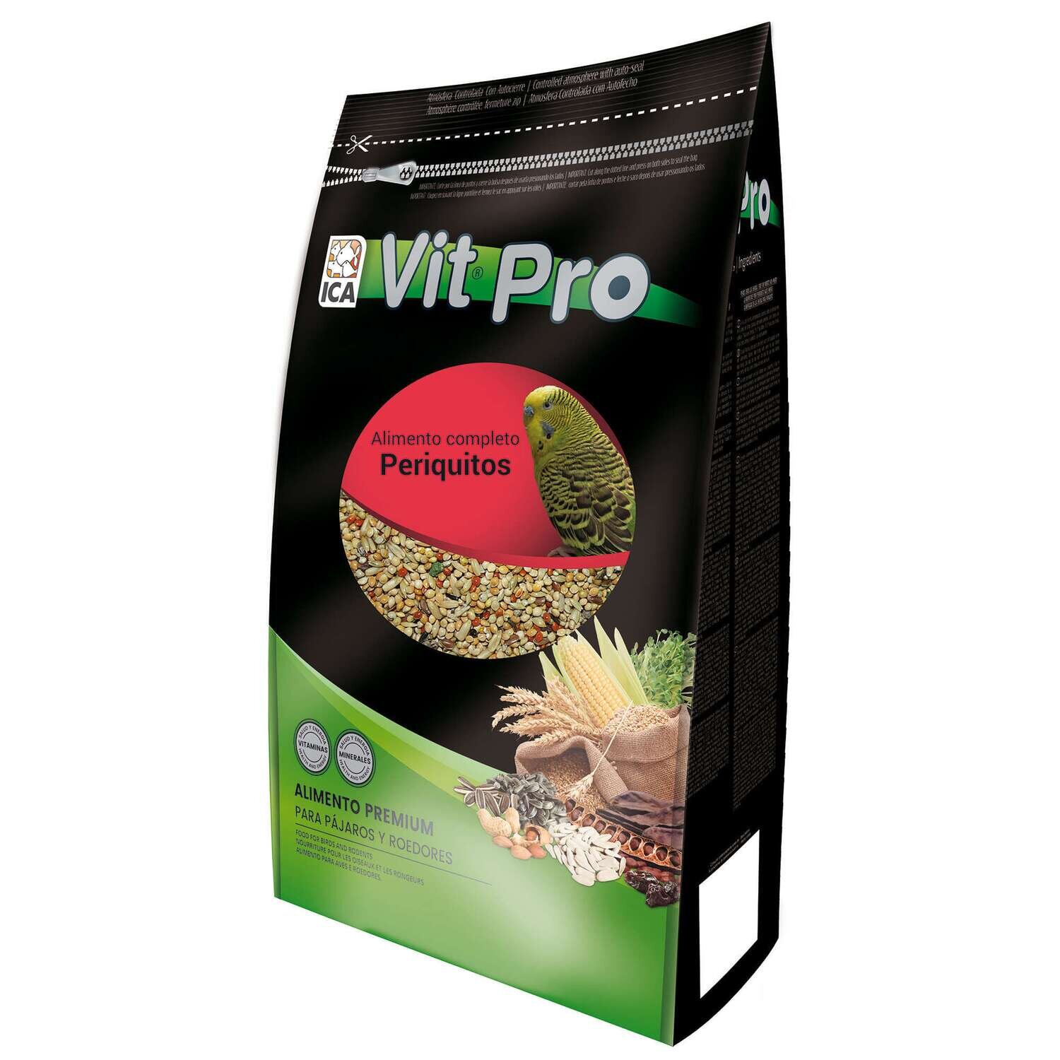 Alimento para Periquitos Vit Pro en bolsa 3 kg