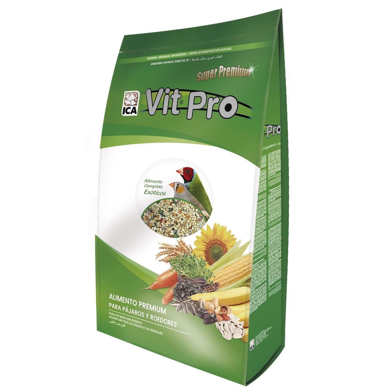 Alimento para Ex�ticos Vit Pro en saco 12 kg