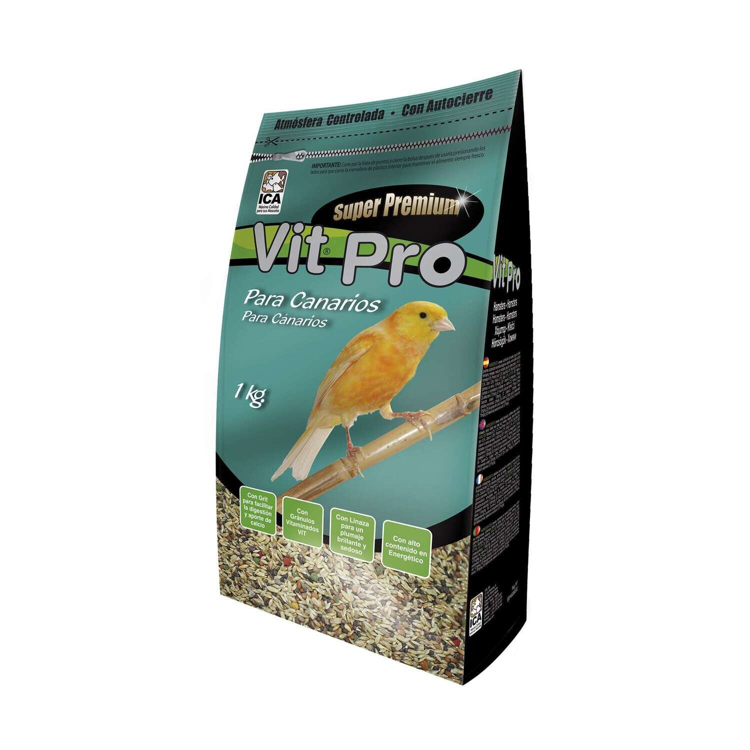 Alimento para Canarios Vit Pro en bolsa 1 kg