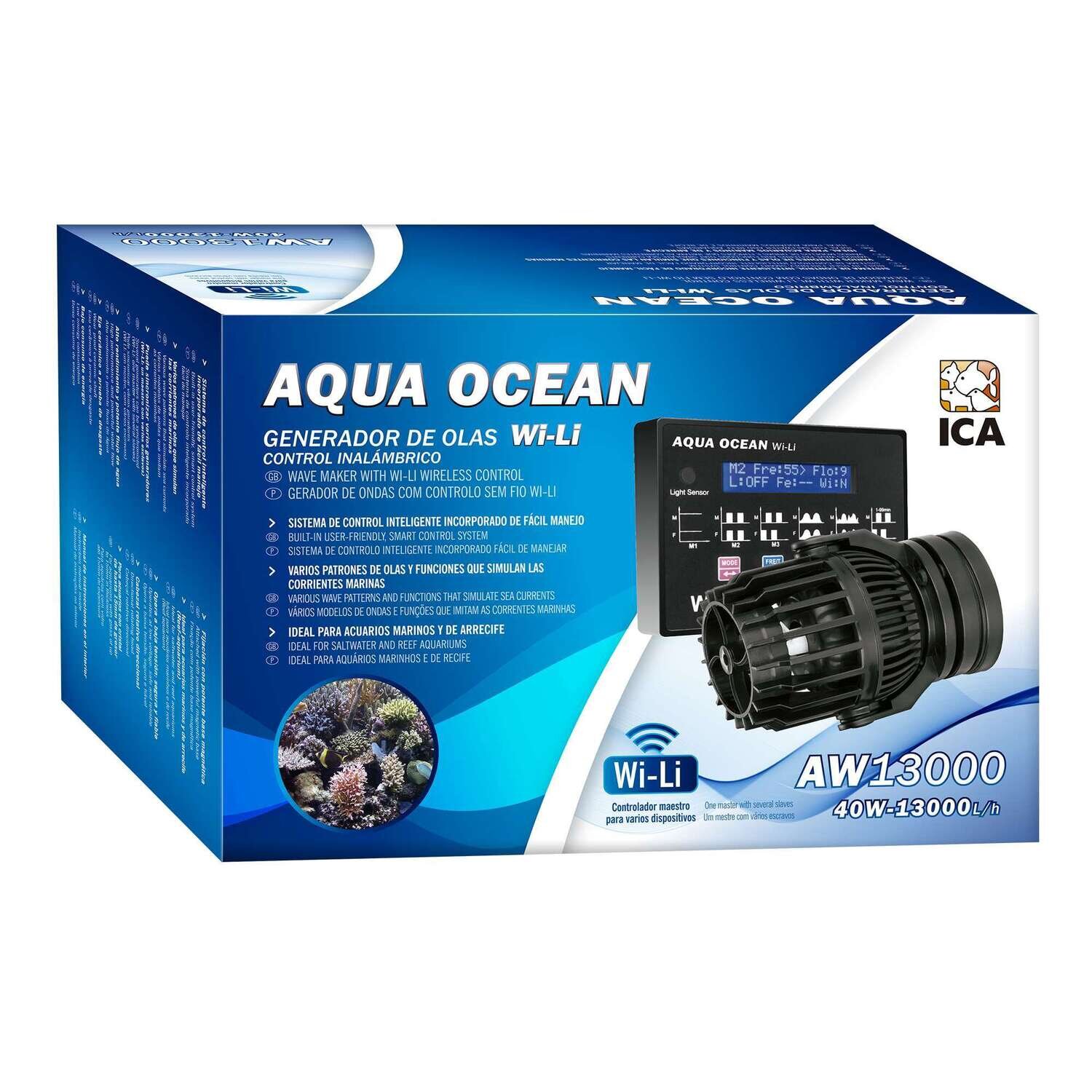 Generadores de olas y corrientes AQUA OCEAN WI-LI