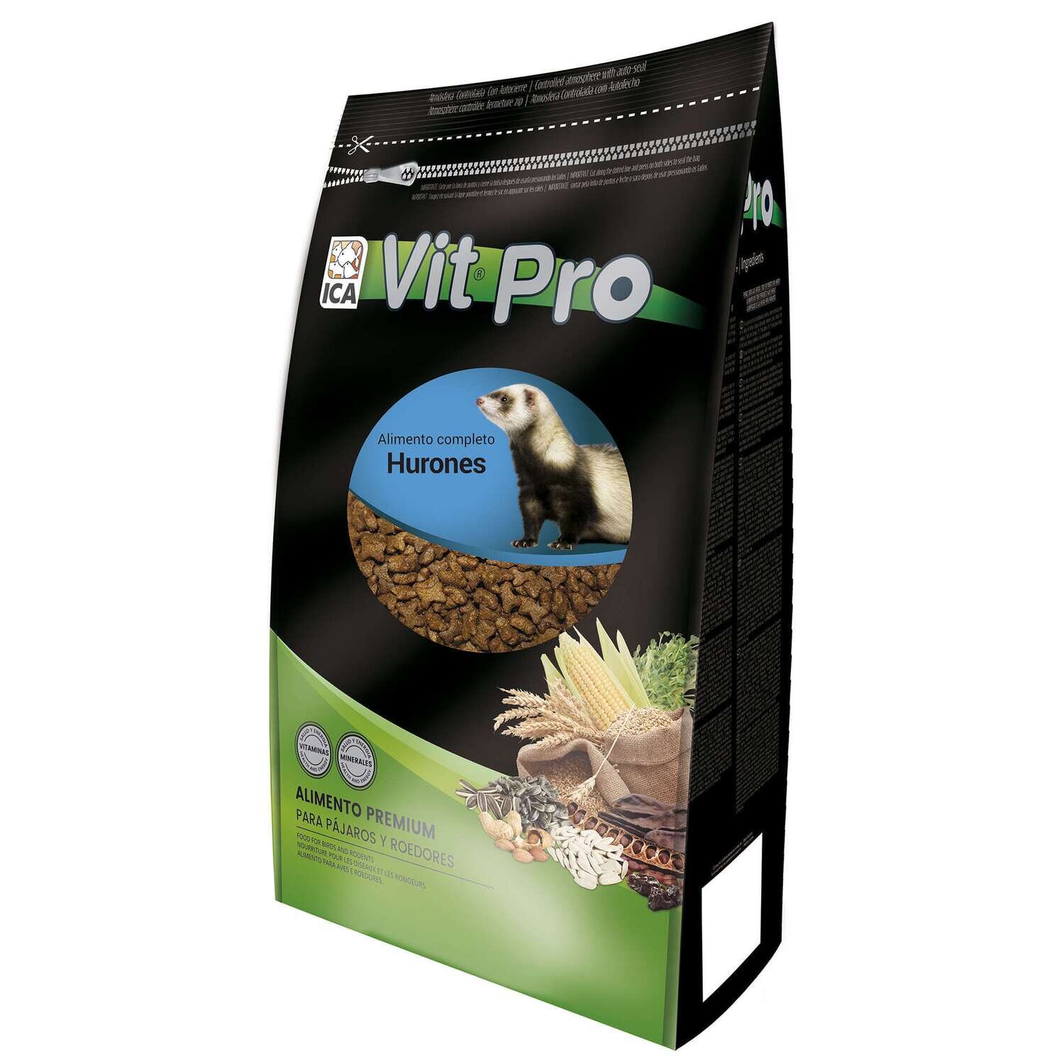 Alimento para Hurones Vit Pro en bolsa