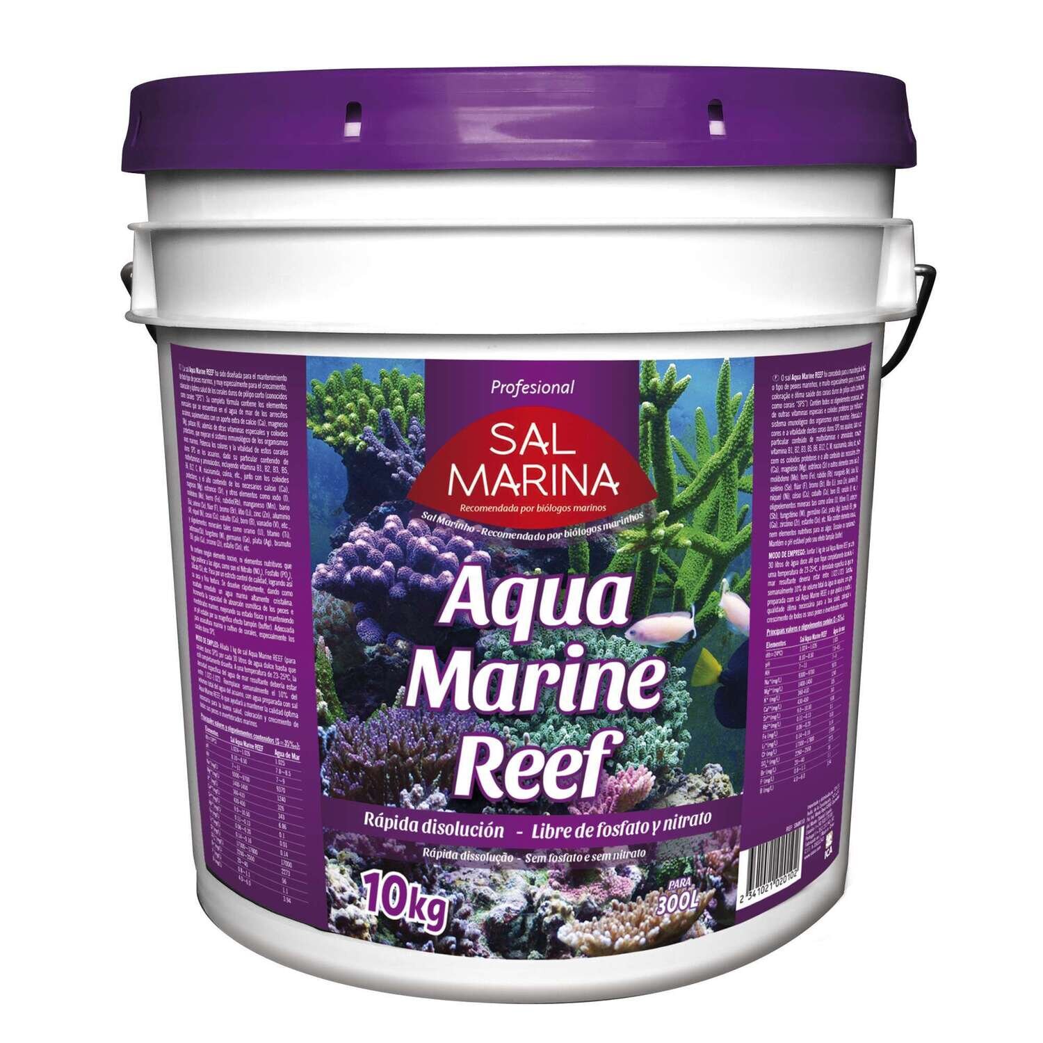 Sal marina AQUA MARINE REEF 10 kg