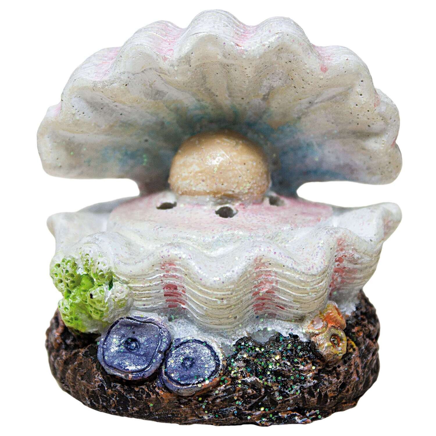 Ornamento con Ostra + Burbujas DOPHIN 6x6x6 cm
