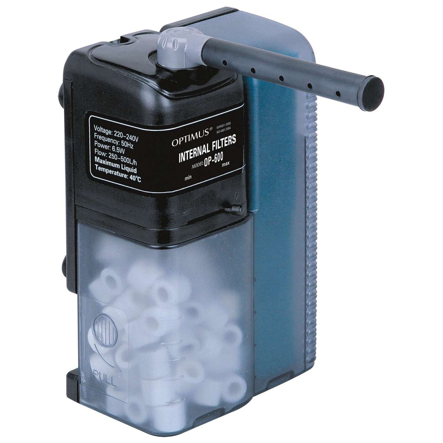 Filtro interior OPTIMUS 600 102x150x260 mm 600 L/H