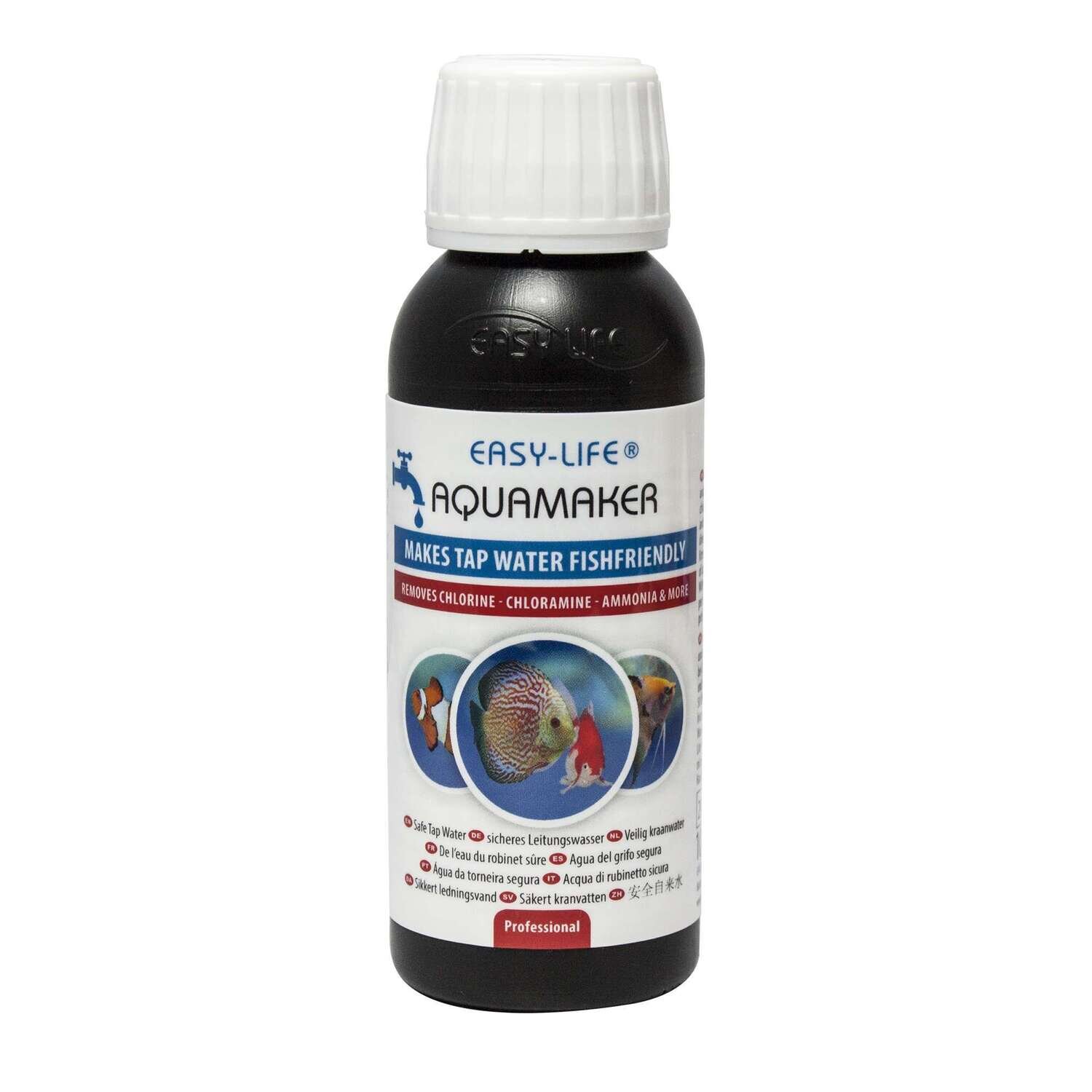 Anticloro, cloramina y amon�aco:  AQUAMAKER de EASY-LIFE 100 ml