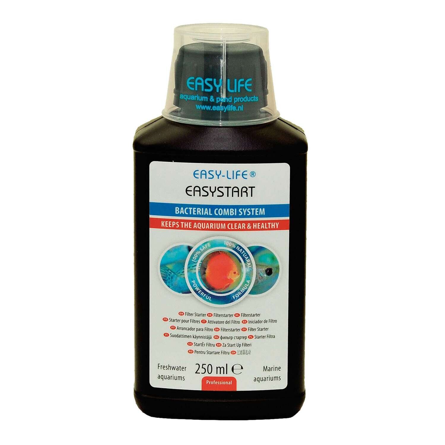 Concentrado de bacterias nitrificantes para acelerar el ciclado: EASYSTART de EASY-LIFE 250 ml