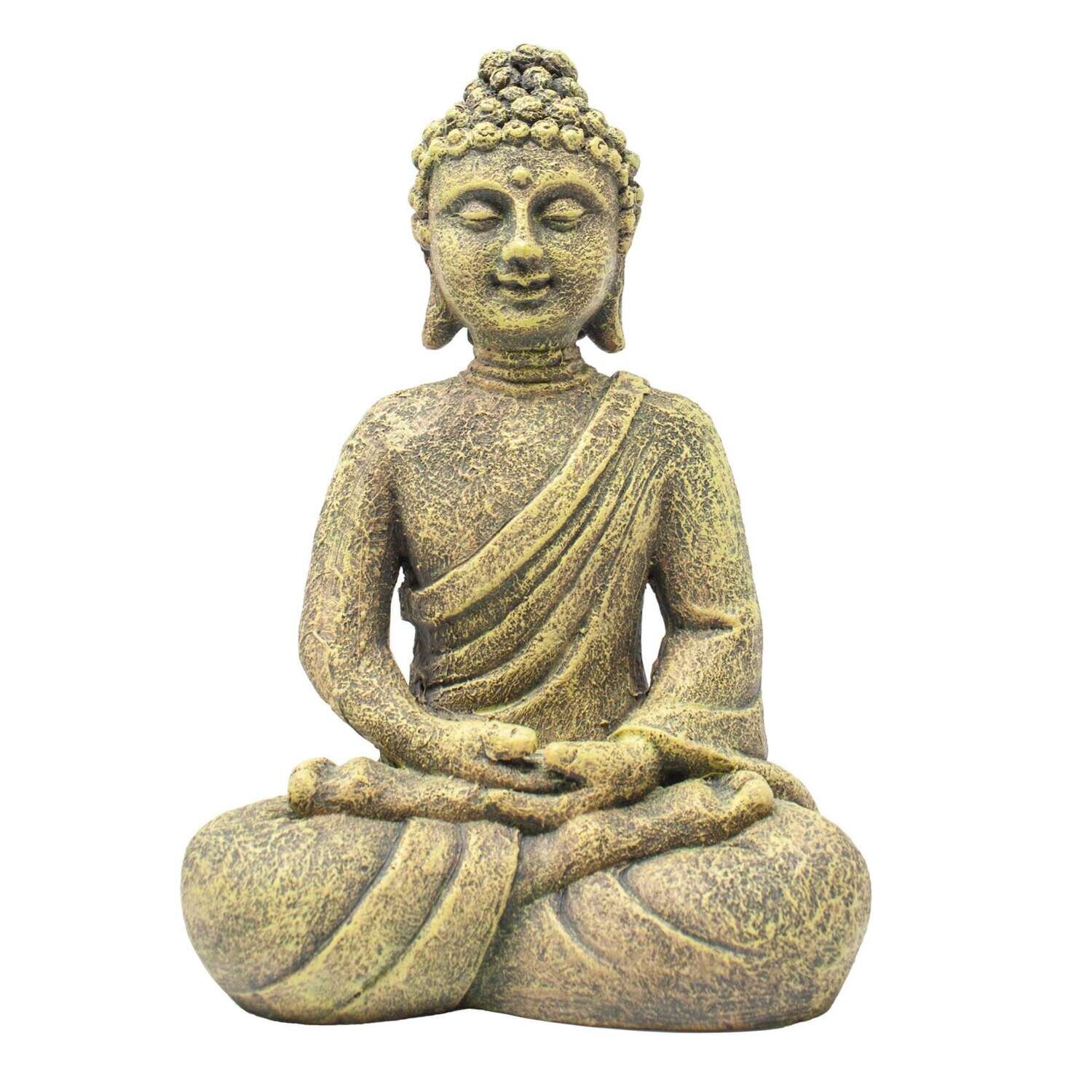 Ornamento Buda meditando de ICA 10x8x14,5 cm