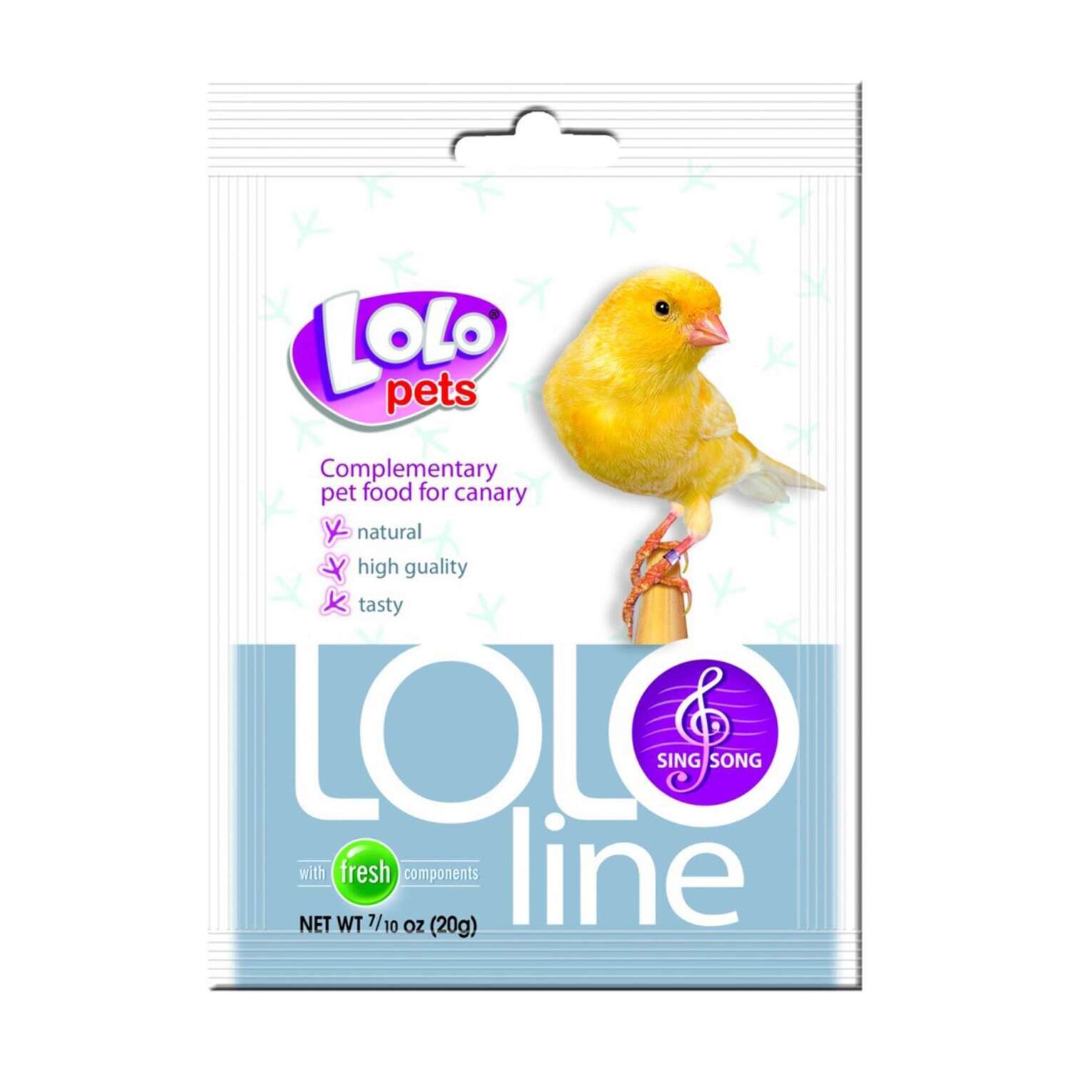 Complemento alimenticio para canto de canarios "LOLO"