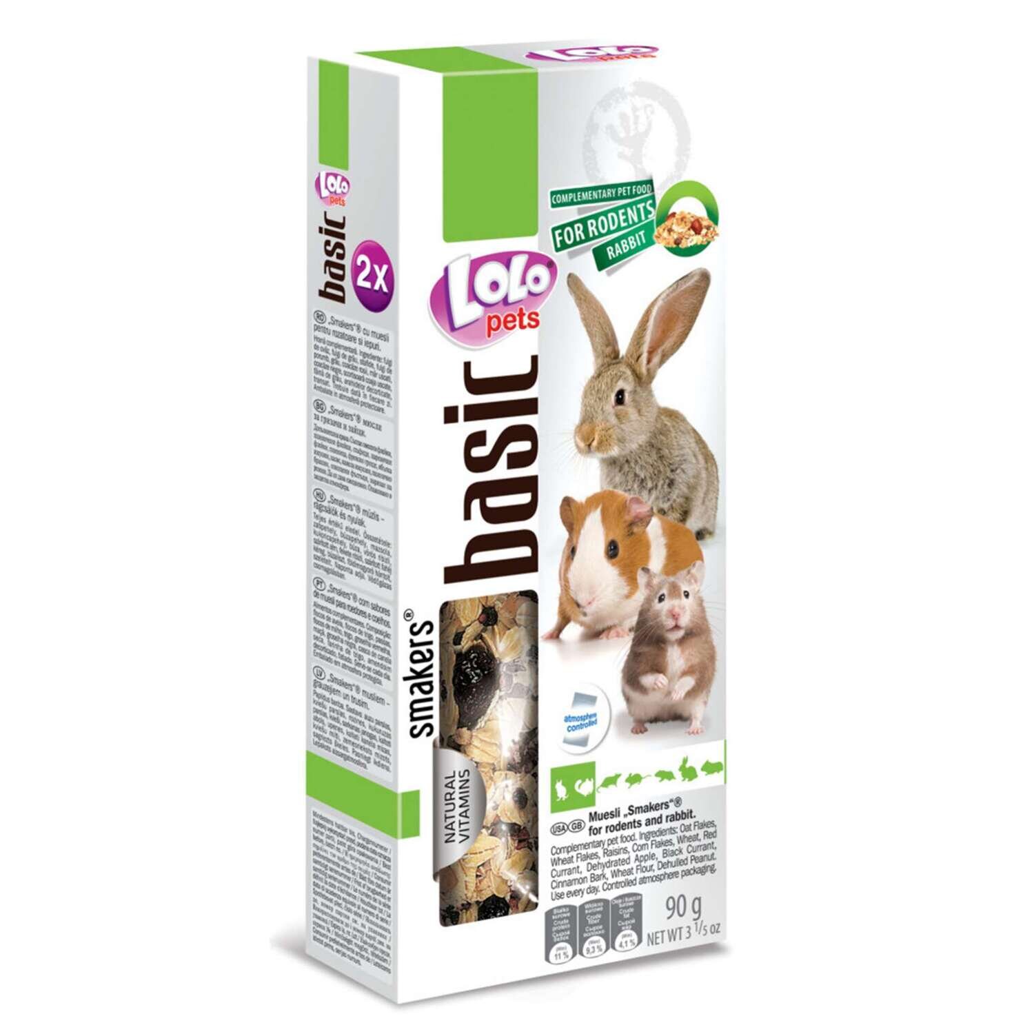 Barritas de muesli "LOLO"  90 g