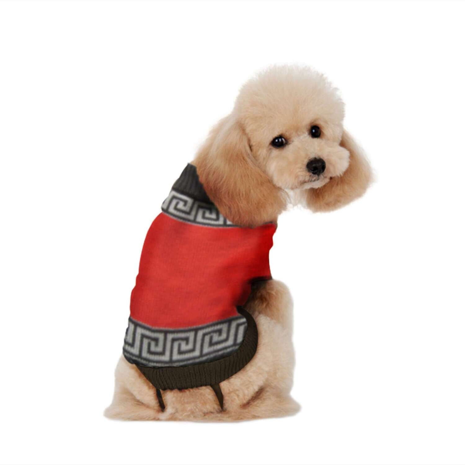 Jersey de punto greca de ALPHA DOG 45 cm