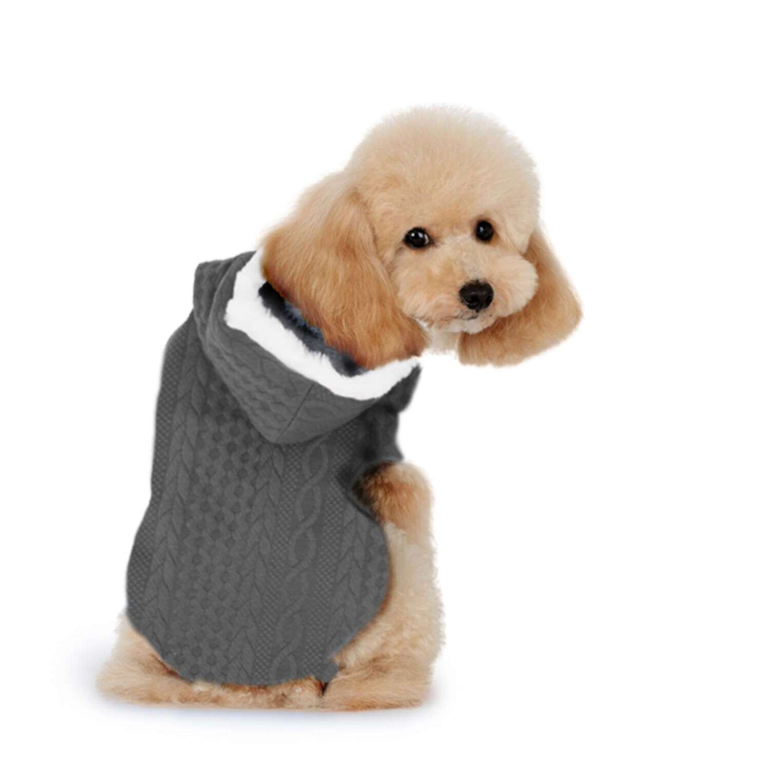 Abrigo Cosy gris de ALPHA DOG 35 cm