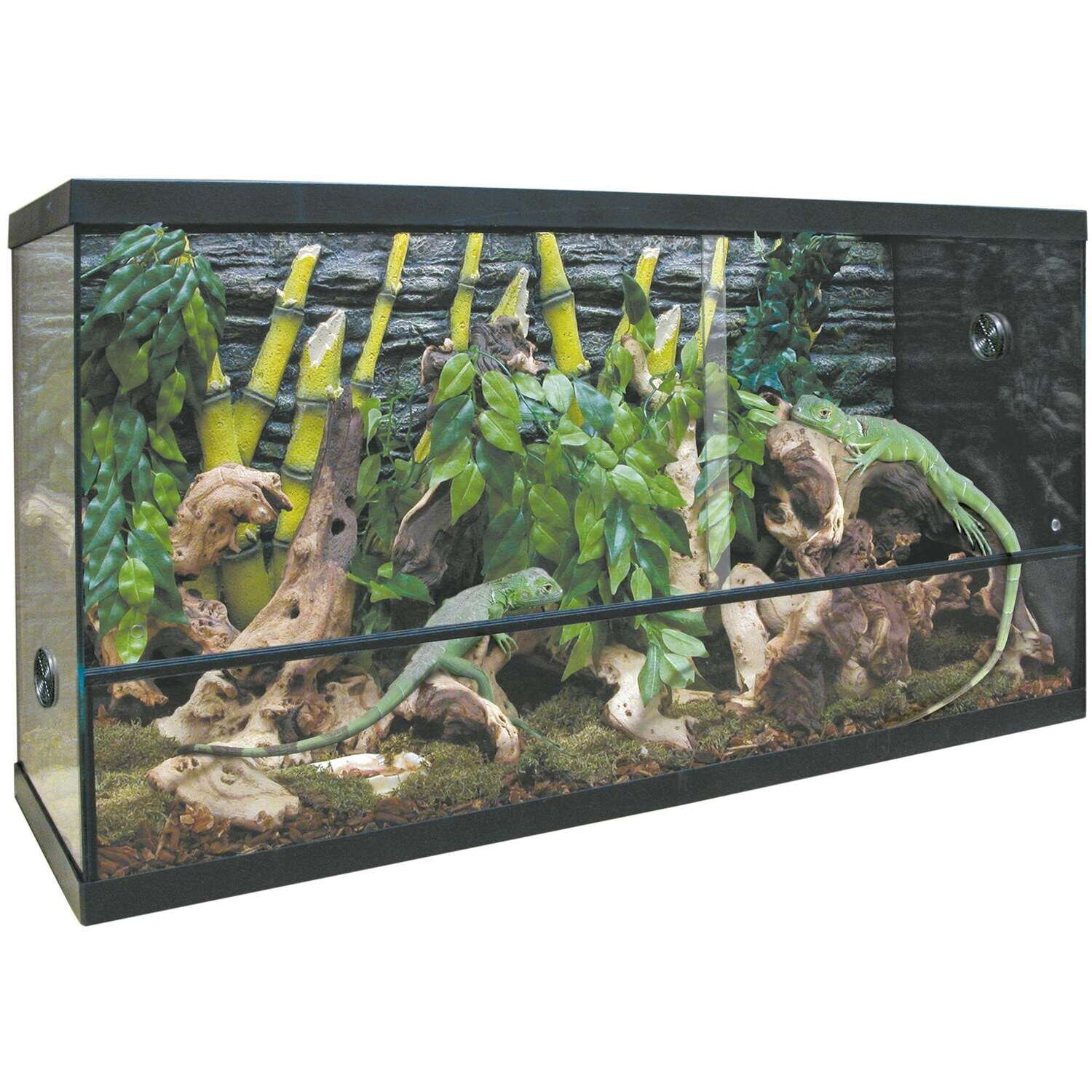 Terrario REPTI-SELVA CRISTAL 80x31x46 cm
