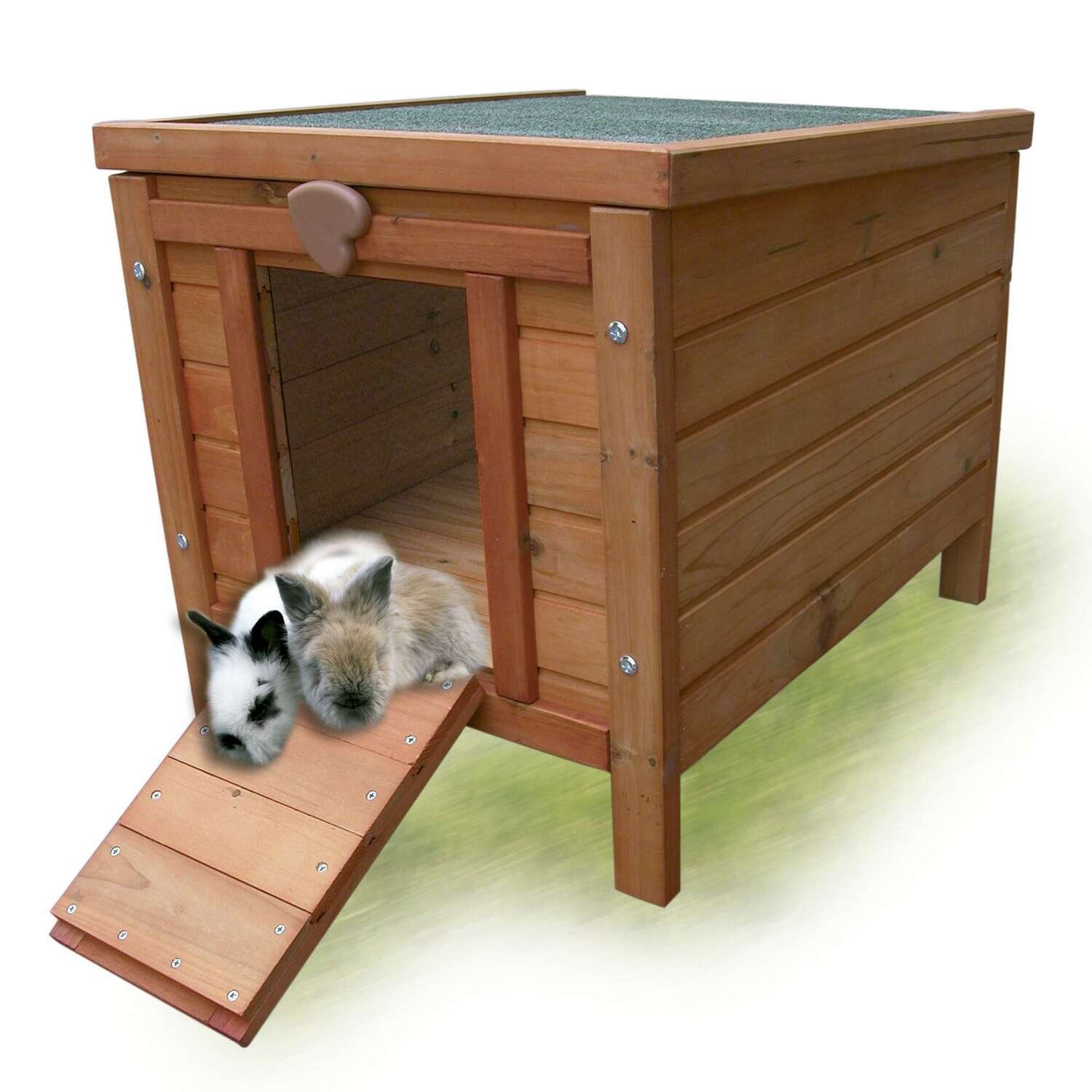 Caseta cubo para conejos 43x42x50 cm