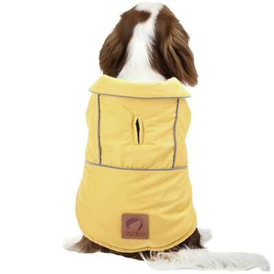 Abrigo cl�sico mostaza de ALPHA DOG 35 cm