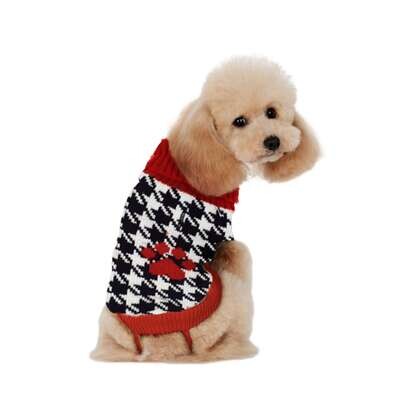 Jersey punto pata de gallo de ALPHA DOG 45 cm