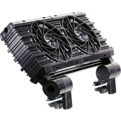 Ventilador doble 21,3x13,2x3,9 cm