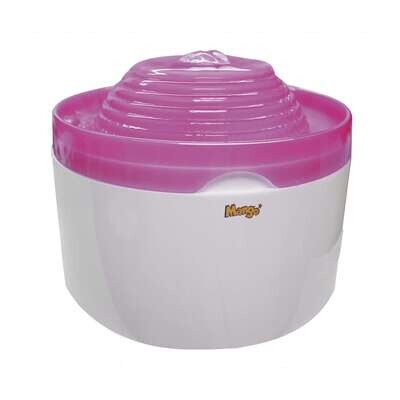 Bebedero / Fuente de agua con LED 2 L ROSA