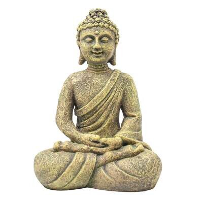 Ornamento Buda meditando de ICA 10x8x14,5 cm