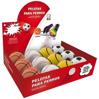 Expositor de pelotas cl�sicas para perros 0x6x0 cm