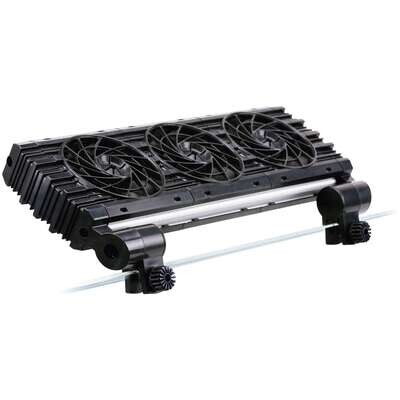 Ventilador triple  21,3x13,2x3,9 cm