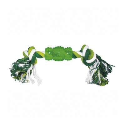 Cuerda dental con aroma a menta y mango rugoso 30 cm