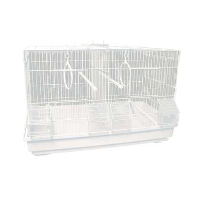 Jaulas de CR�A fondo blanco para p�jaros 58x32x37 cm