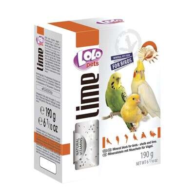 Bloque mineral de ostras para loros "LOLO"