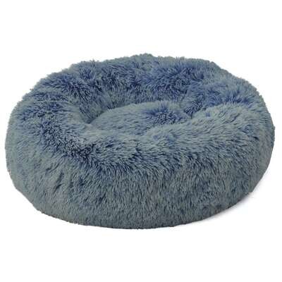 Cuna Fur redonda azul DREAM 50x50x18 cm