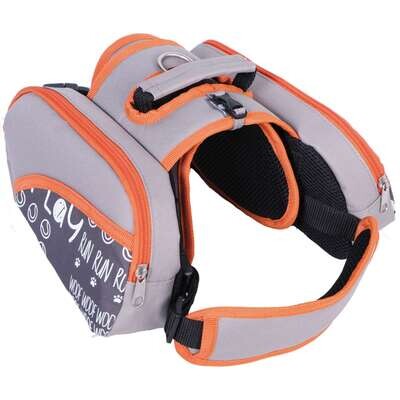 Arn�s con alforjas para perros medianos ZU&LU