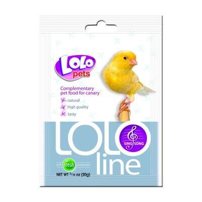 Complemento alimenticio para canto de canarios "LOLO"